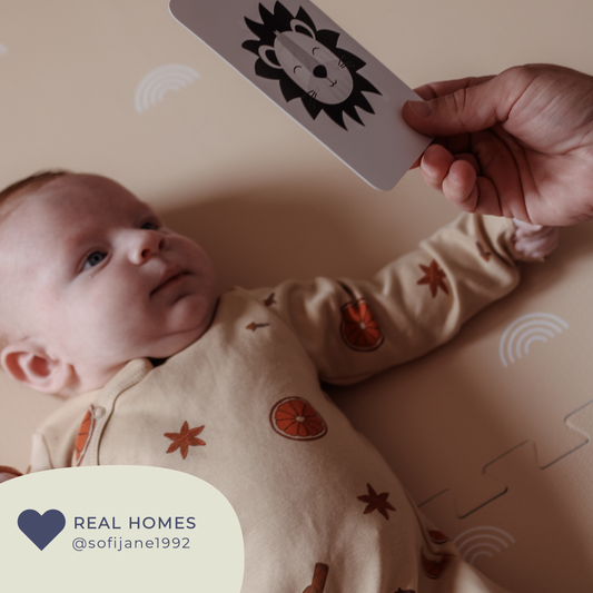 Newborn Sensory Cards (0+ Months Old) | Award-Winning Baby Toy