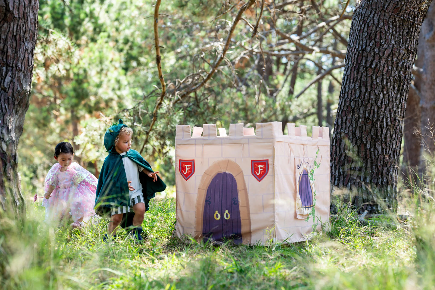 Flippi Fort Castle Play Tent with Frame & Cover | Mucky Wolf