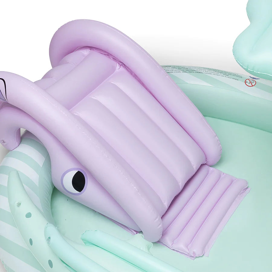 Swim Essentials Safari animal Toddler Paddling Pool. Paddling Pool for kids. Best Paddling pool. Paddling pool with slide and games.