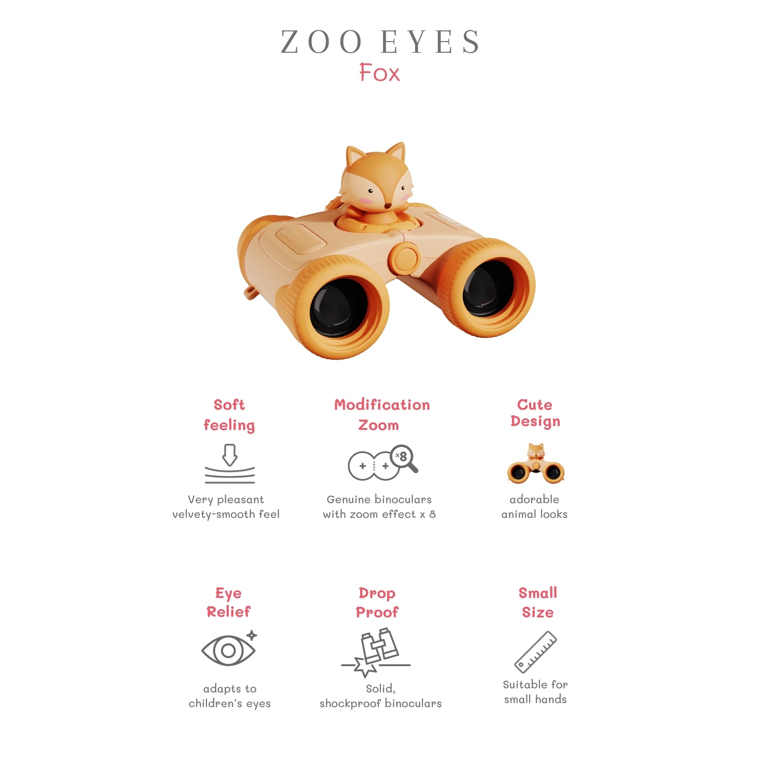 Zoo Eyes Binoculars Fox