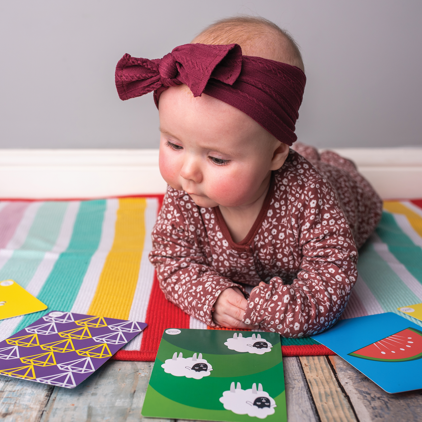 Colour Sensory Flash Cards For Babies (3+ Months)