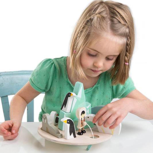 Wooden Polar Balancing Toy for Kids 3+ | Mucky Wolf