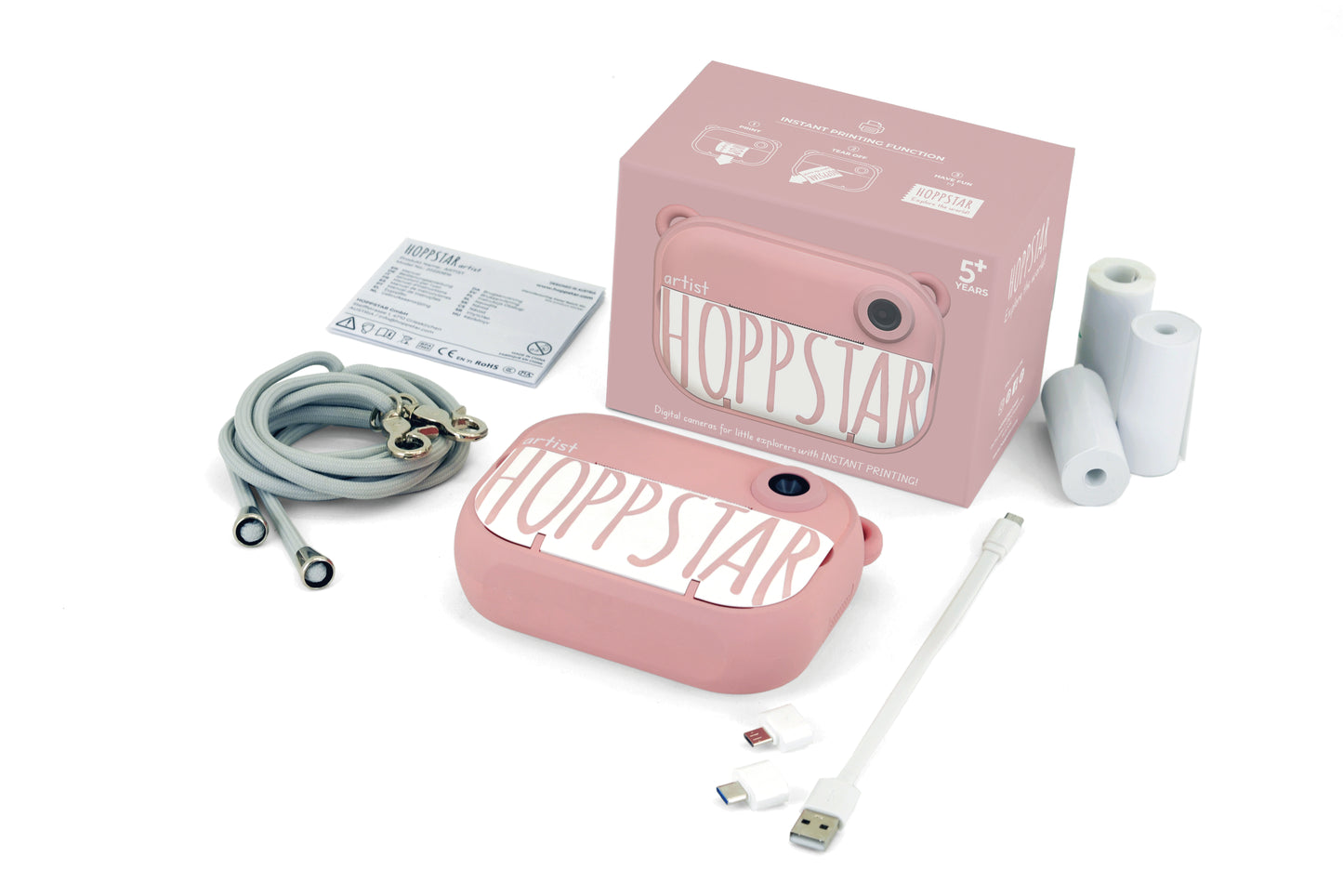 Hoppstar Artist Blush Digital Polaroid Camera