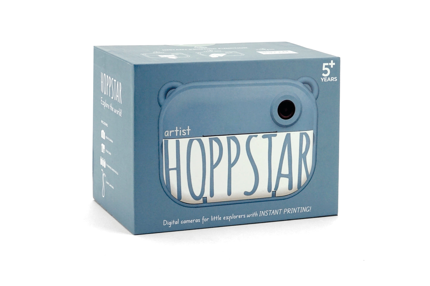 Hoppstar Artist Denim Digital Polaroid Camera + Bag Bundle
