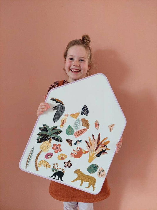 Jungle Animals Beautiful Magnets