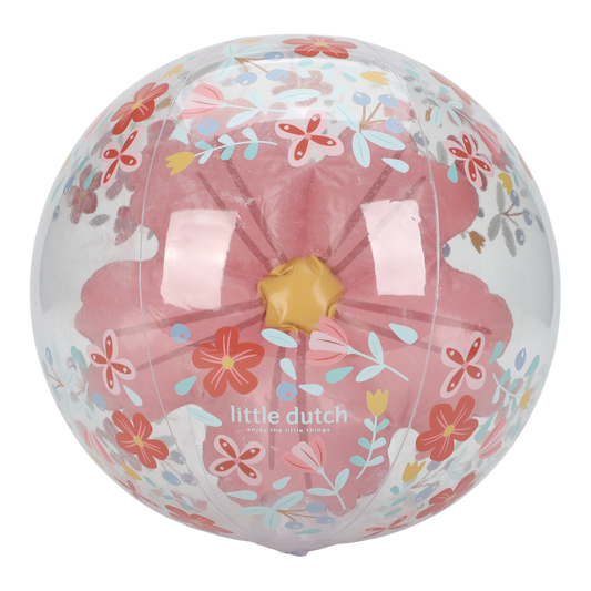 Little Dutch Pink Flowers Beachball for toddlers summer beach toys