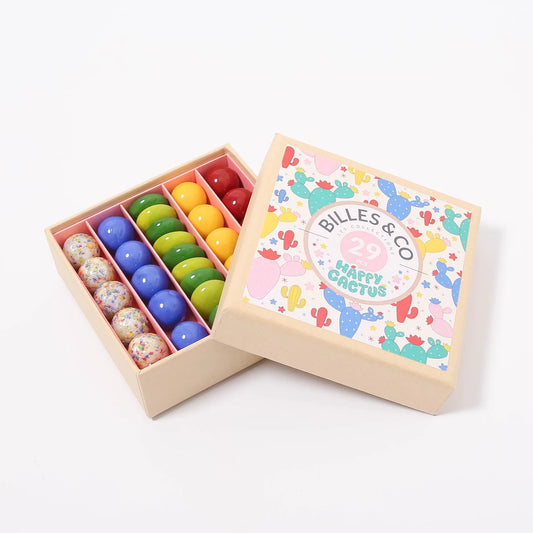 Happy Cactus Marble Set - Perfect For STEM Learning