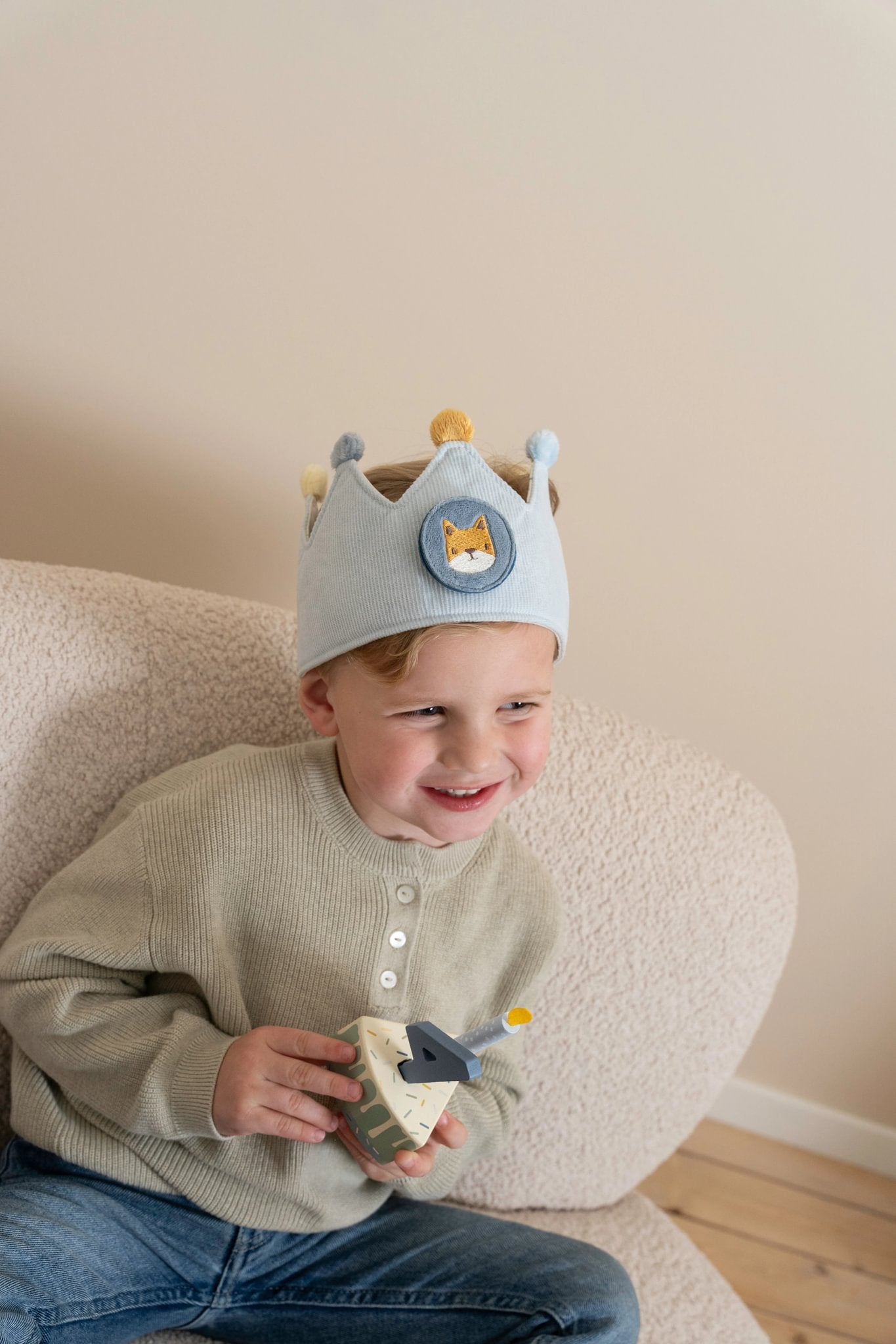 Little Dutch Blue Birthday Crown