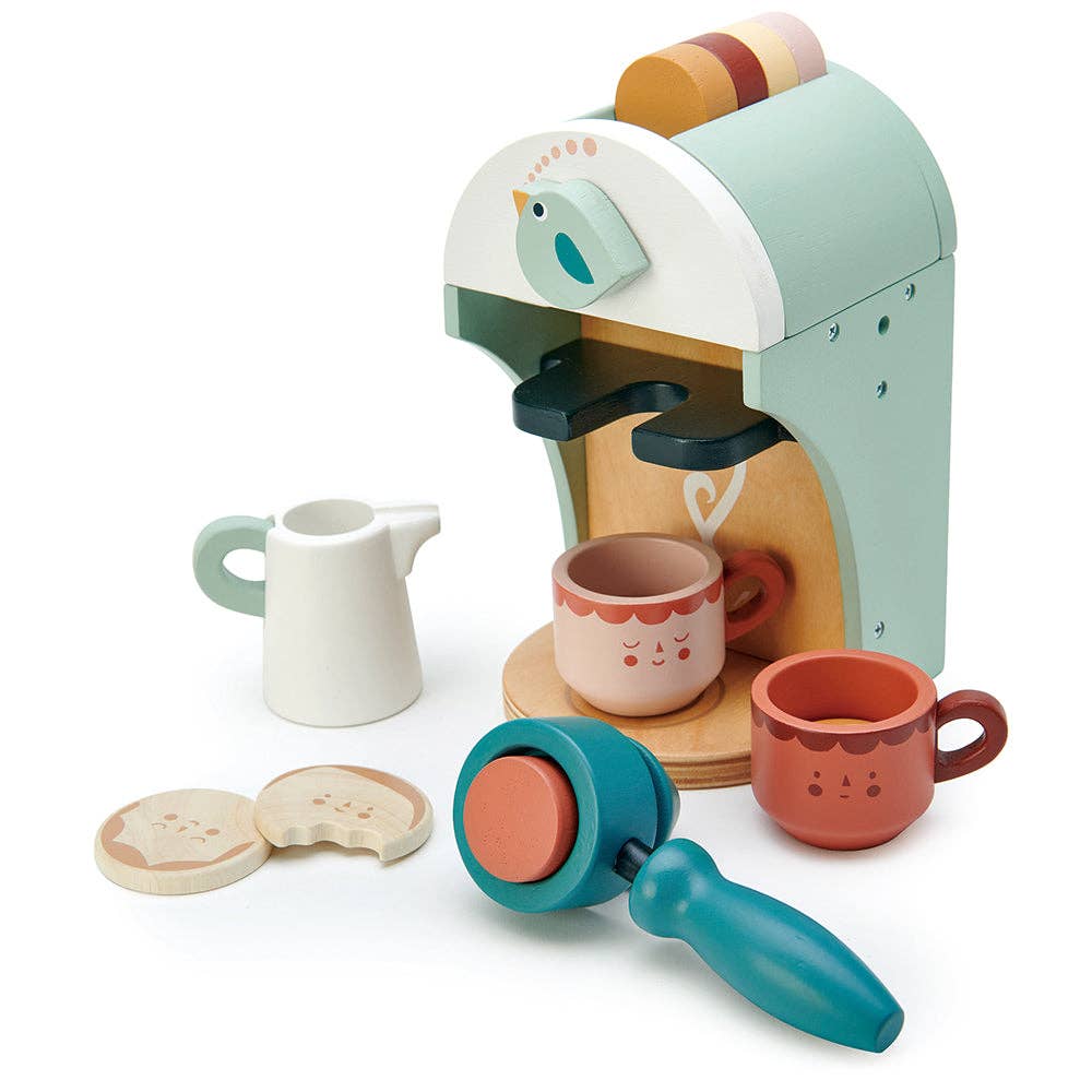 Wooden Babyccino Maker - Kids Toy Coffee Machine