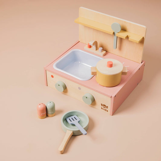 Just Bee Kids Wooden Table Top Kitchen