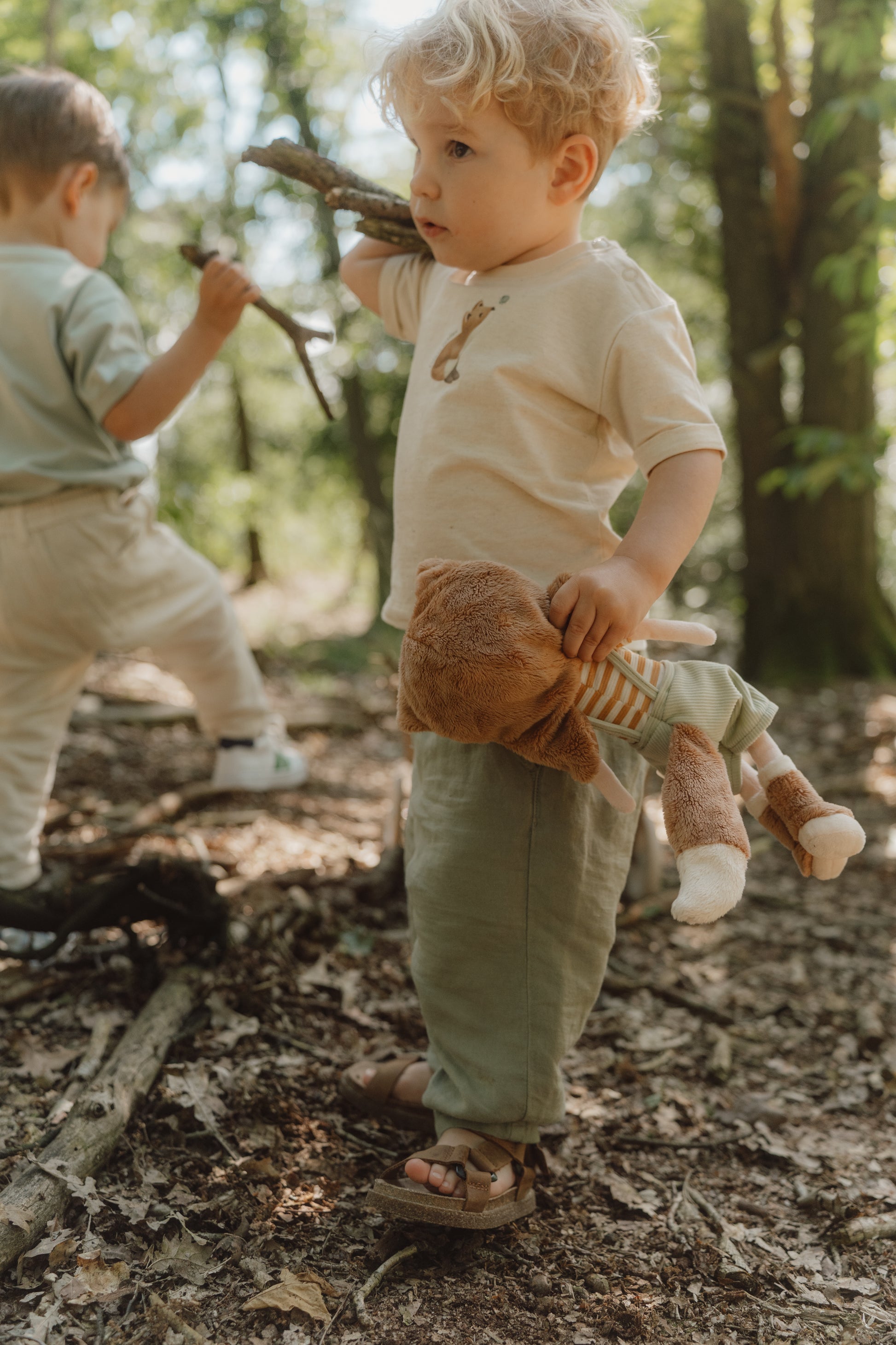 Litte Dutch Forest Friends Sam Cuddle soft Toy for toddlers and babies