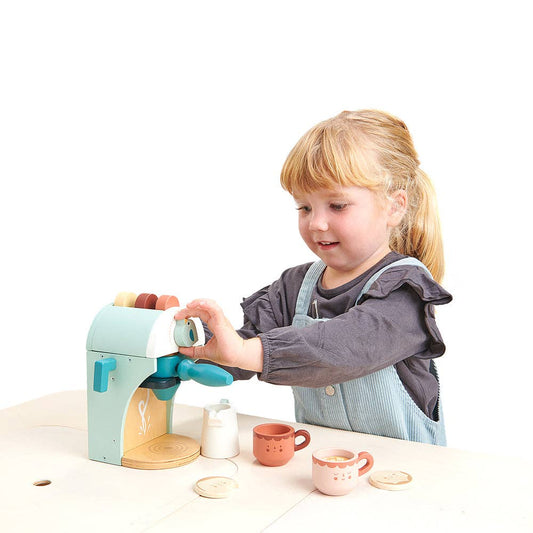Wooden Babyccino Maker - Kids Toy Coffee Machine