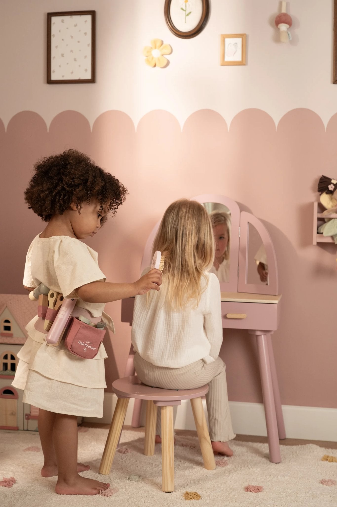 Little Dutch Pink Hairdresser Play Set