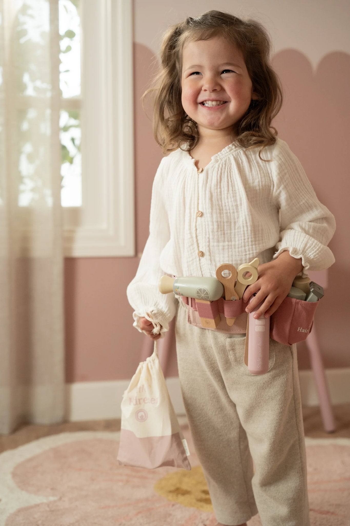 Little Dutch Pink Hairdresser Play Set