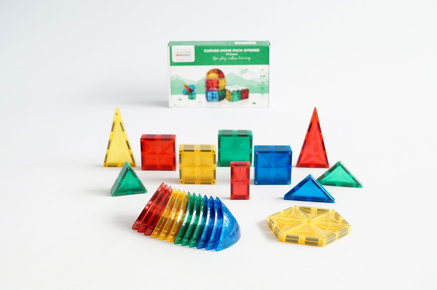 Cleverclixx Curved Dome Pack Intense 47 pieces