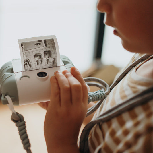 KIDYPRINT Instant Print Camera for Kids | Green | Ink-Free | Ages 5+