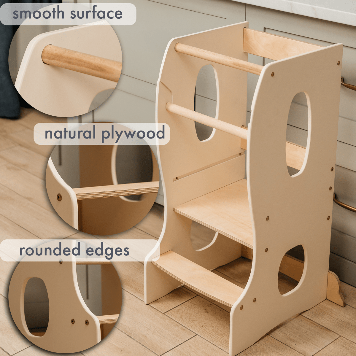 Stable Montessori Tower – Ivory