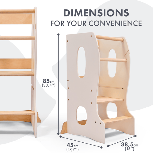 Stable Montessori Tower – Ivory