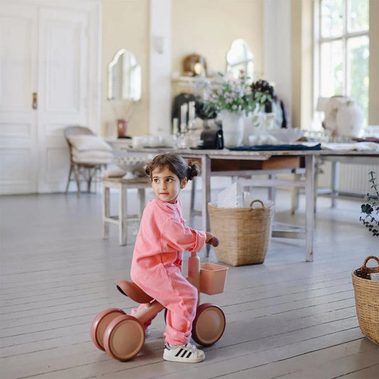 Mushie Mini Toddler Balance Bike – Blush | Mucky Wolf