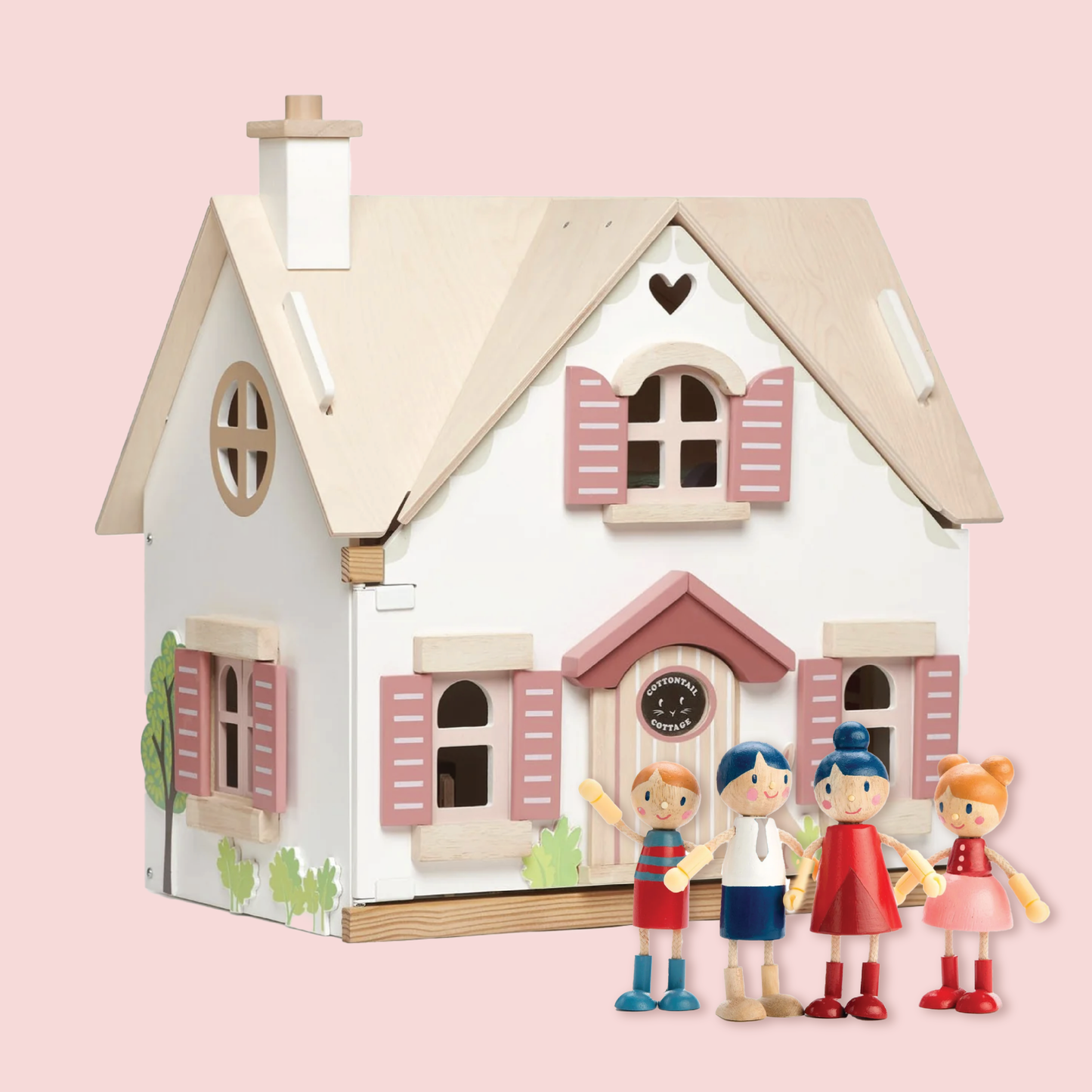 Tender Leaf Toys Cottontail Cottage Dolls House