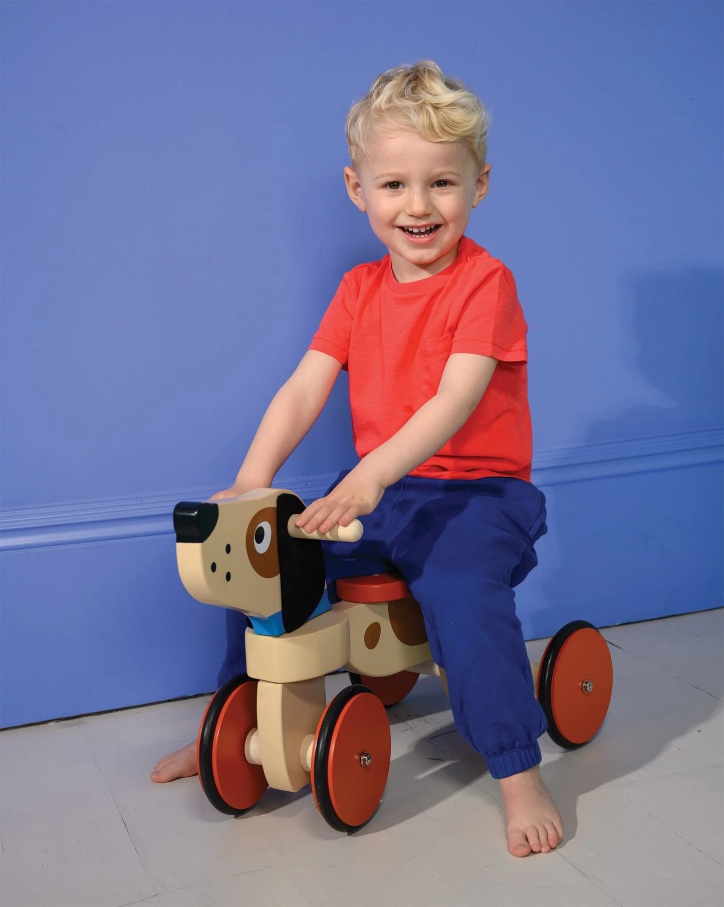 Mentari Ride On Puppy Dog Toddler Toy