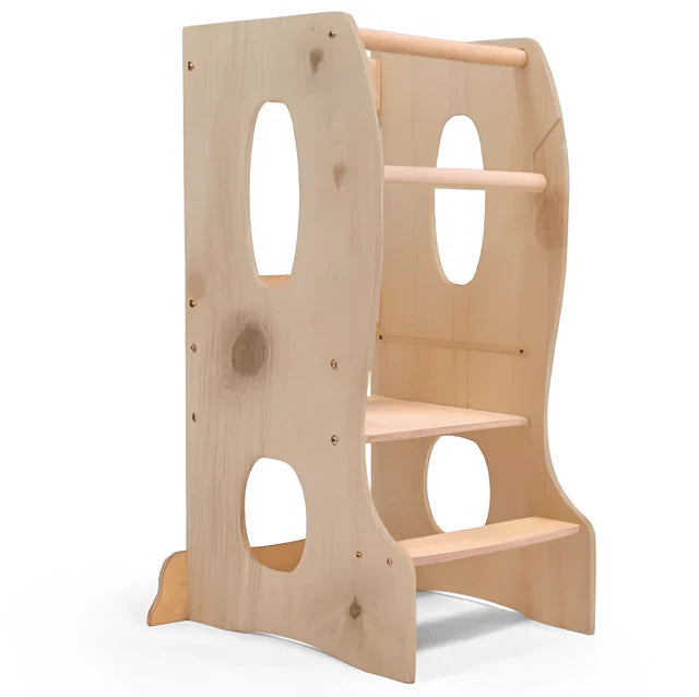 Stable Montessori Tower: Beige
