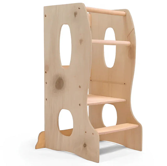 Stable Montessori Tower: Beige