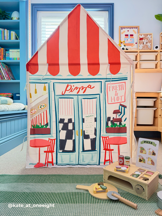 Flippi Pizza Restaurant Play Tent (Includes Flippi Frame & Tent Cover)