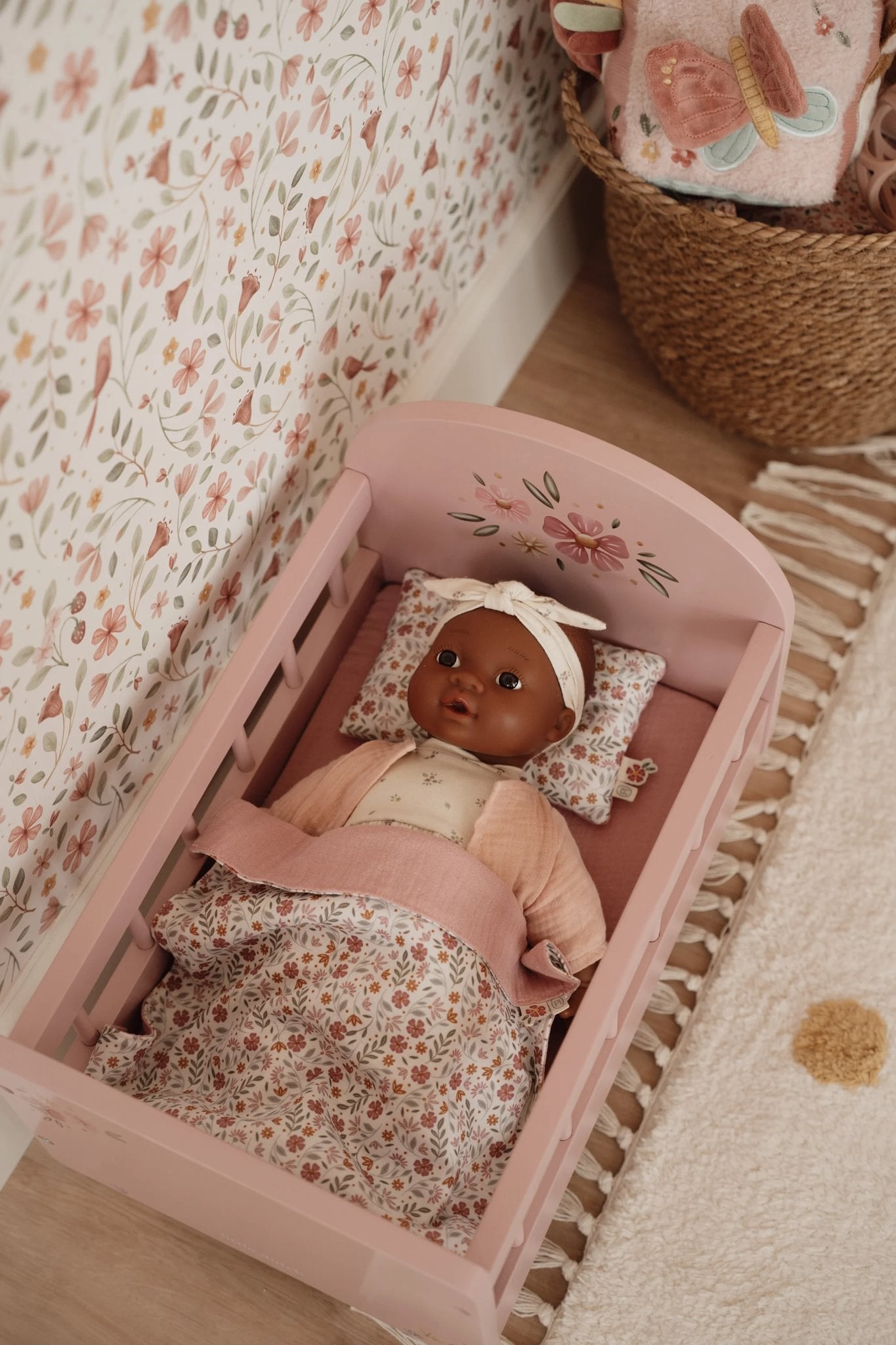 Little Dutch Wooden Doll Bed