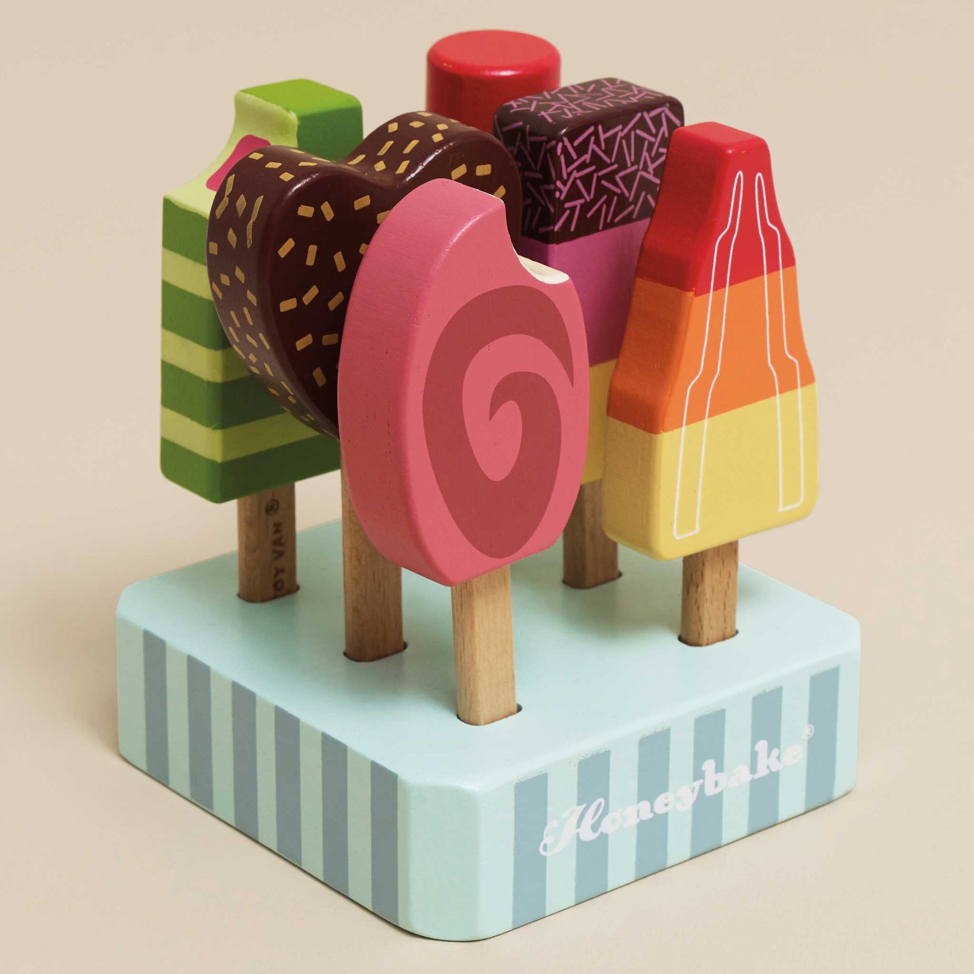 Wooden Ice Lollies & Popsicles Set – FSC® Certified Pretend Play Toy