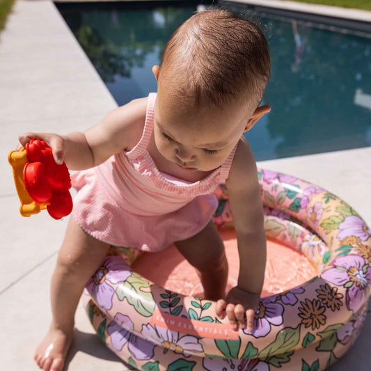 Floral Baby Paddling Pool 0-12 Months | 60cm | Swim Essentials