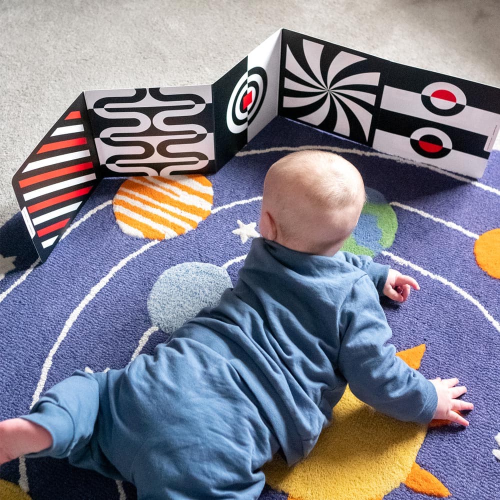 Newborn Sensory Board 0+ Months | Mucky Wolf