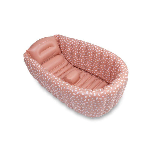 Inflatable Baby Bath 0-12 Months | Red & White Spot | Swim Essentials