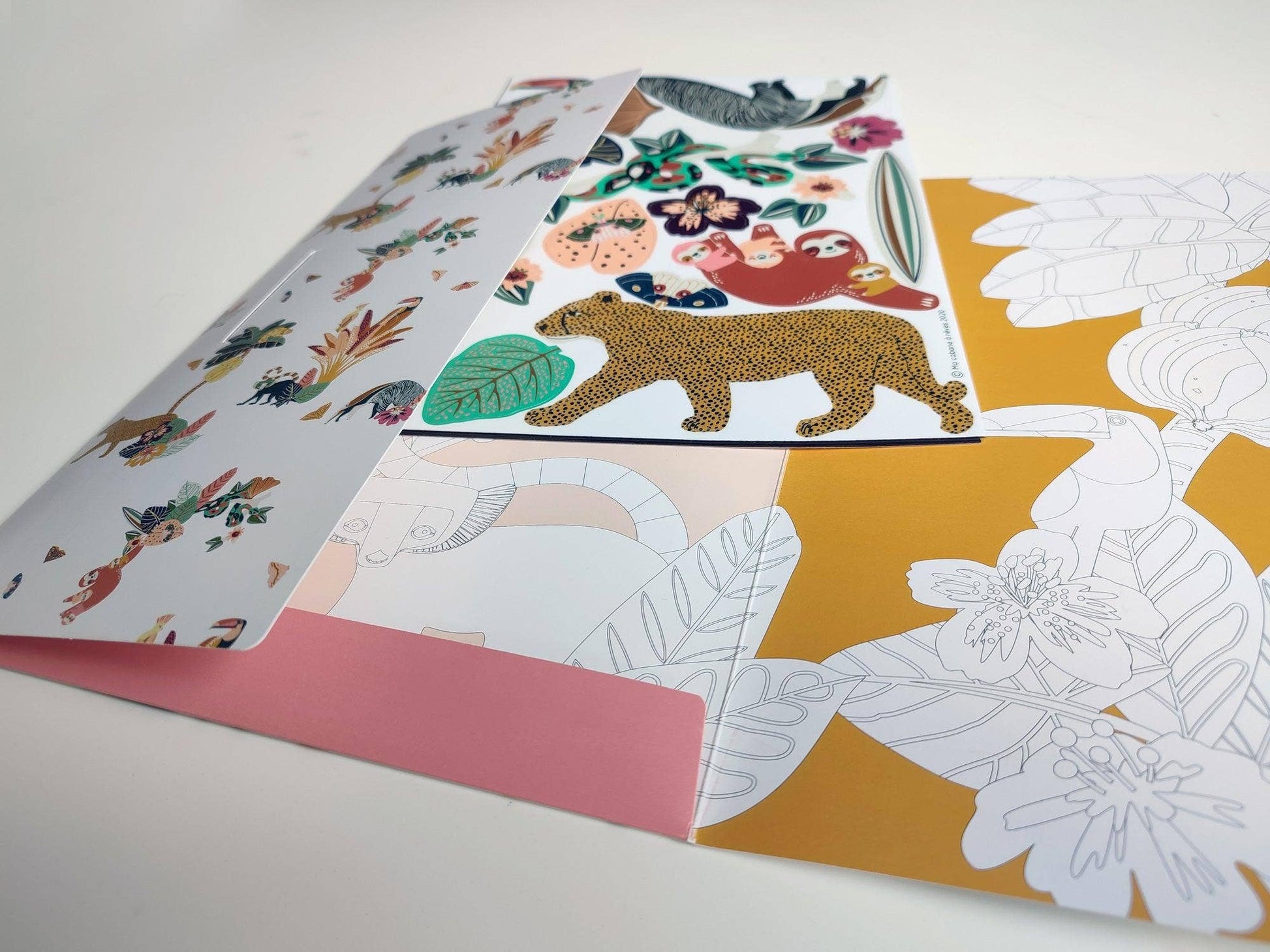 Jungle Animals Beautiful Magnets