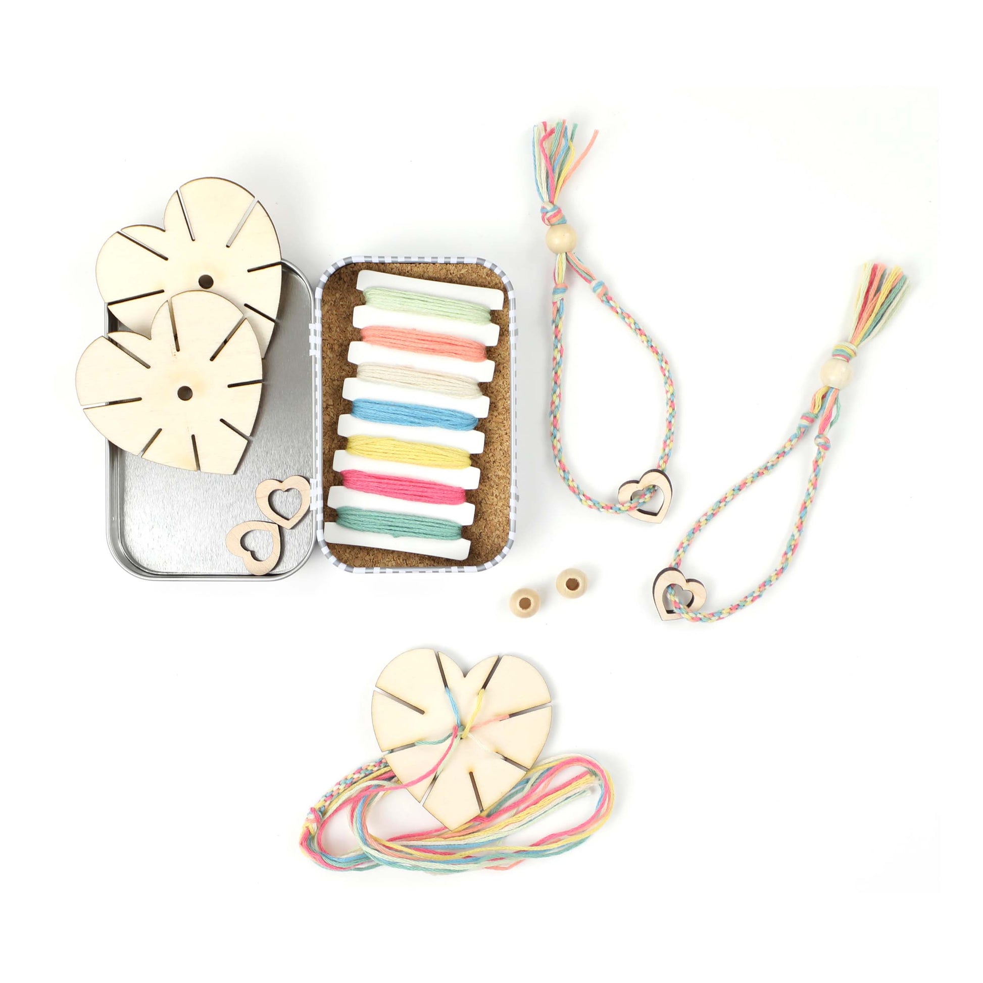 Cotton Twist Friendship Bracelet Making Gift Kit