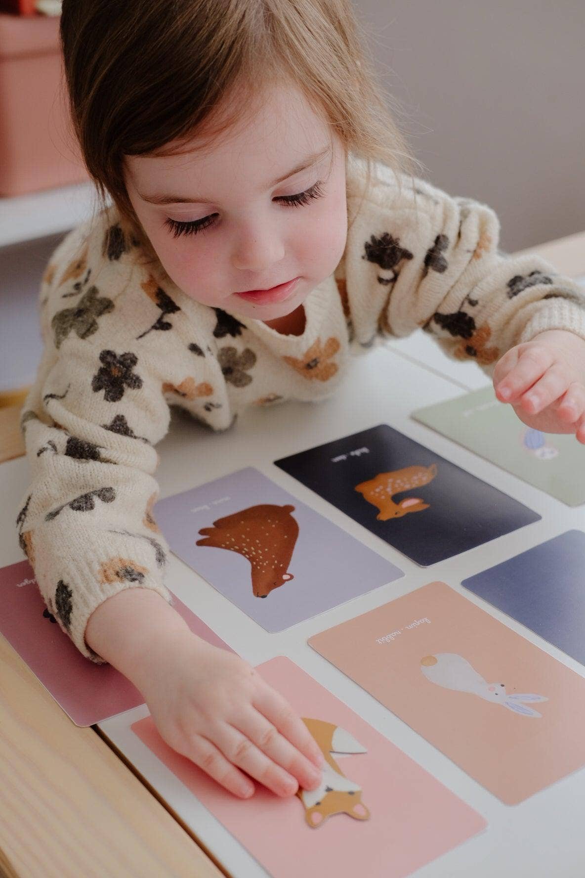 Beautiful forest magents for toddler playroom and bathtime