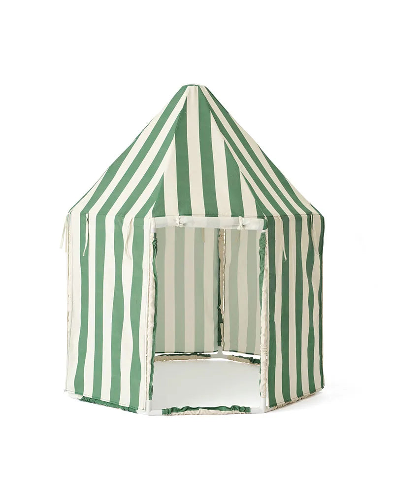 Kids Concept  Pavilion Tent Stripe Green