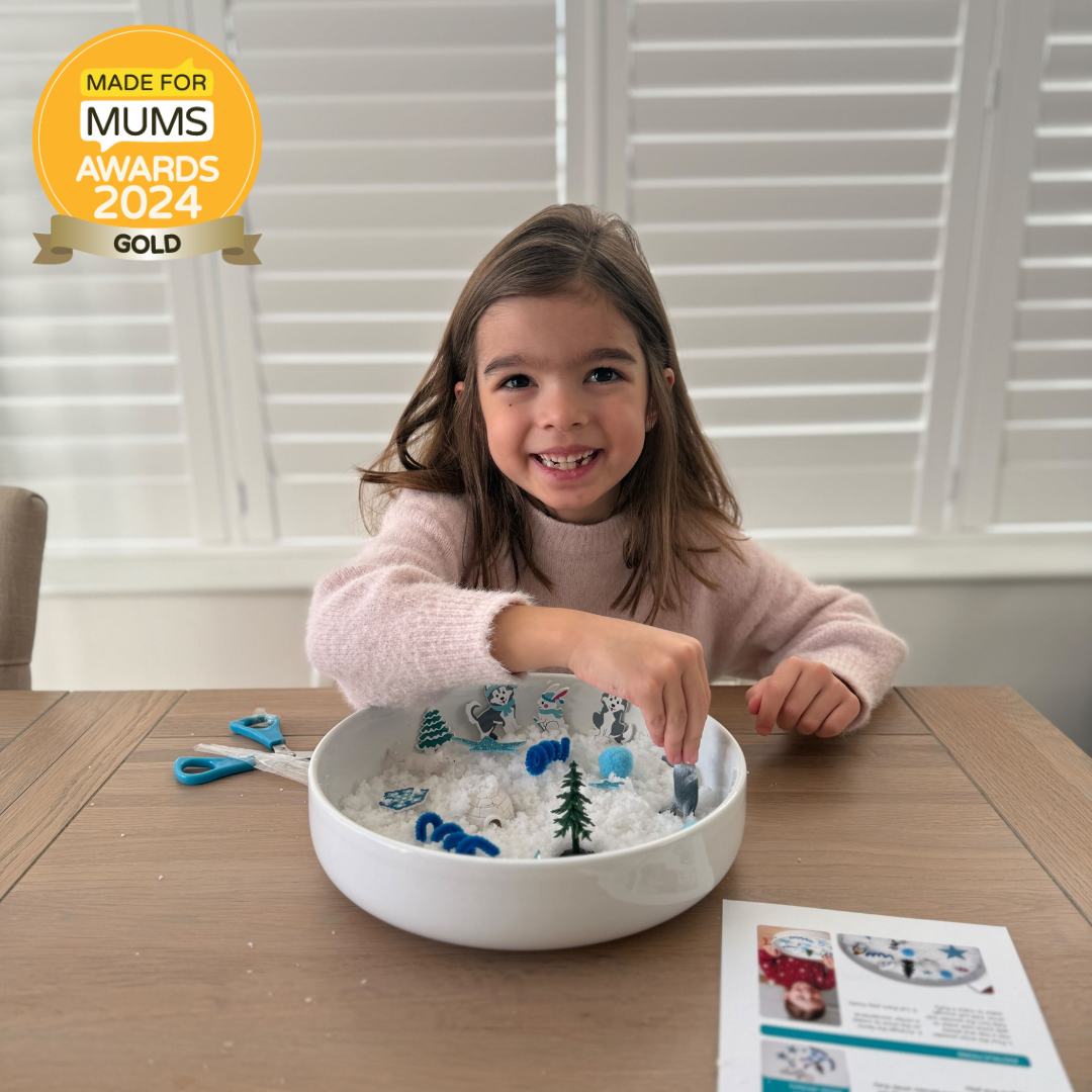 My Mini Maker Winter Sensory Kit Mucky Wolf
