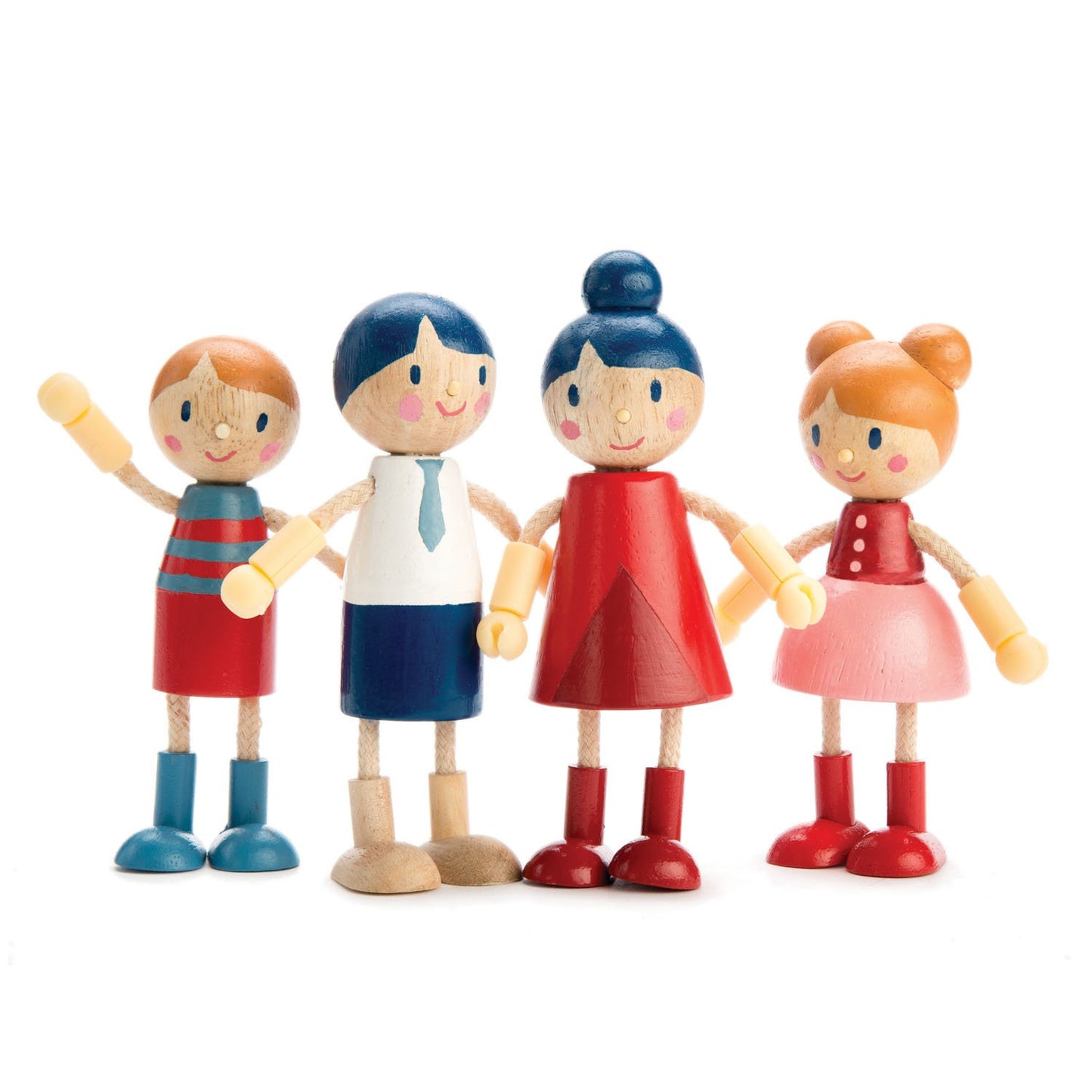 Tender Leaf Toys Cottontail Cottage & Doll Family Bundle