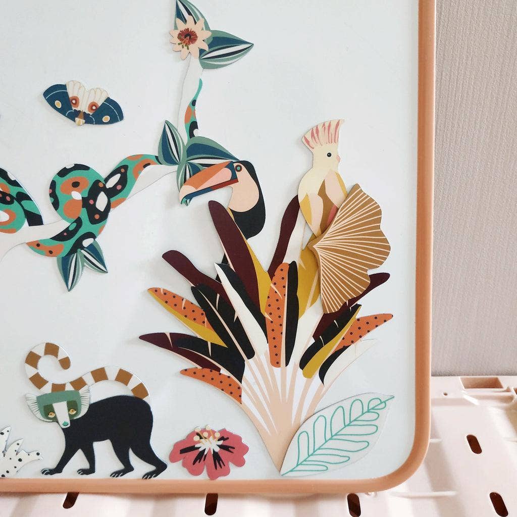 Jungle Animals Beautiful Magnets