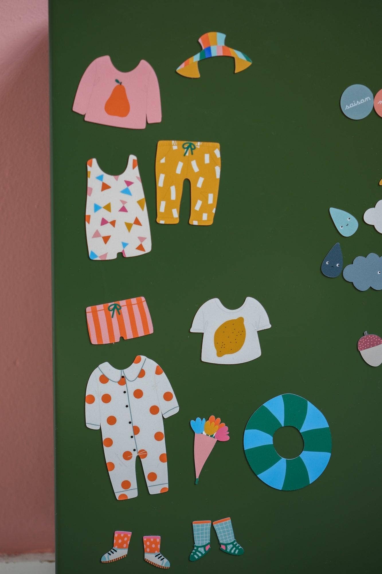 Dress-Up Magnetic Play Set – Weather-Ready Fun for Little Stylists!