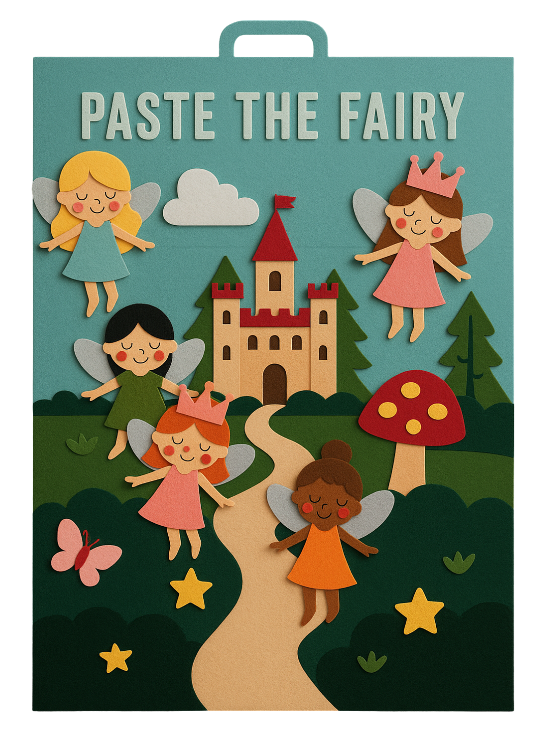 Fairy Felt Play Board | Storytelling Sensory Toy for Kids | Mucky Wolf