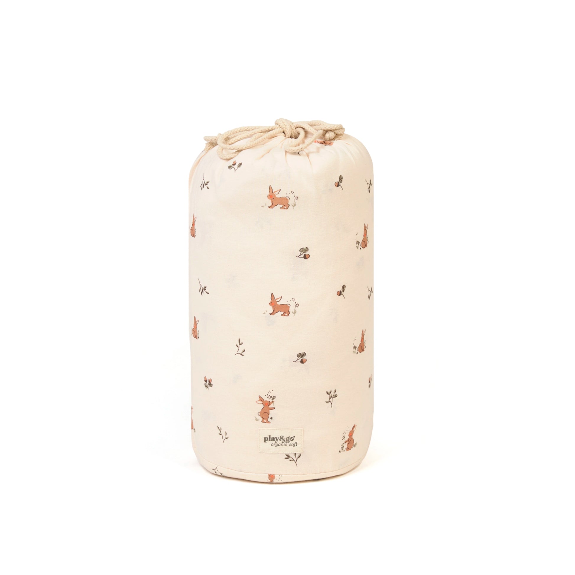 Organic Baby Playmat 3-in-1 Rabbit Print | Noomad - Play & Go