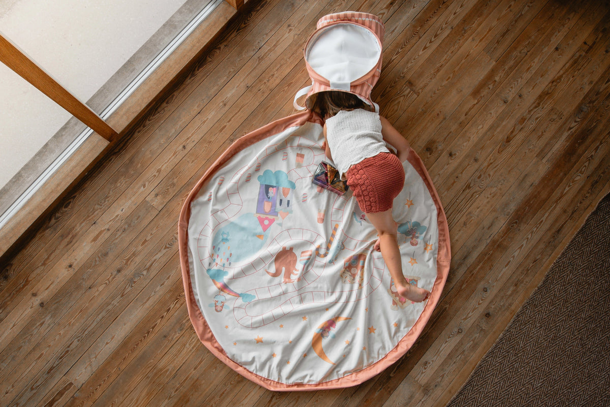 Play&Go SOO Fairy Playmat & Toy Storage Bucket | Mucky Wolf