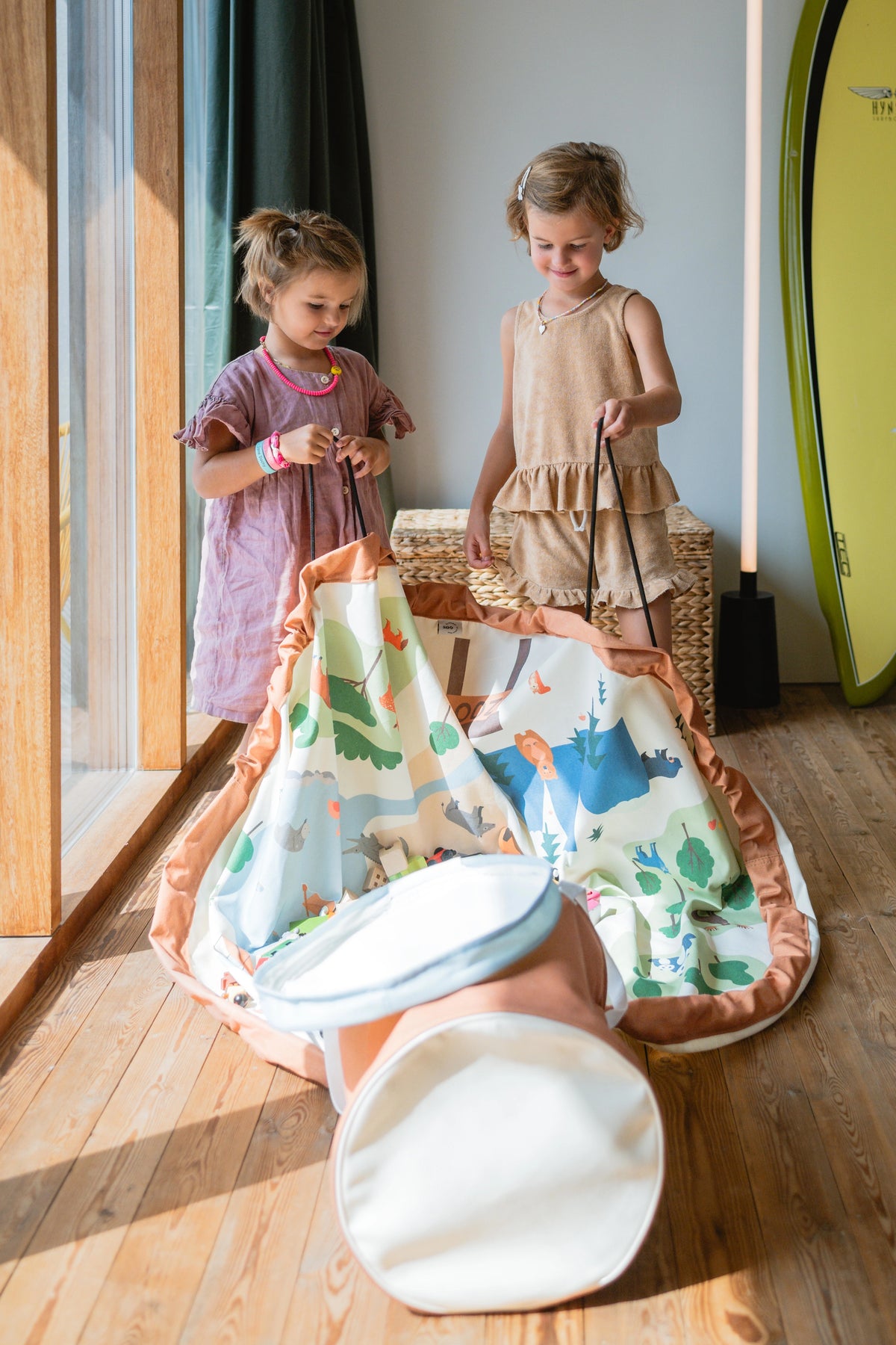 Play&Go SOO Zoo Playmat & Toy Storage | Mucky Wolf