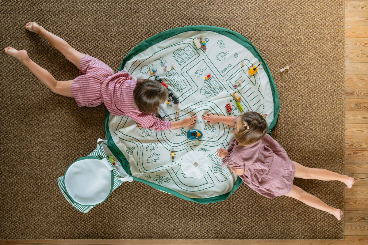 Play&Go SOO Roadmap Playmat & Toy Storage | Mucky Wolf