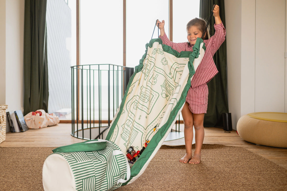 Play&Go SOO Roadmap Playmat & Toy Storage | Mucky Wolf