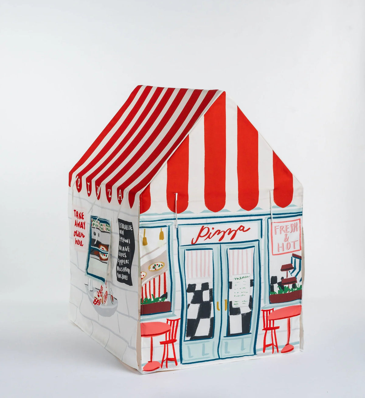 Flippi Pizza Restaurant Play Tent with Frame & Cover | Mucky Wolf