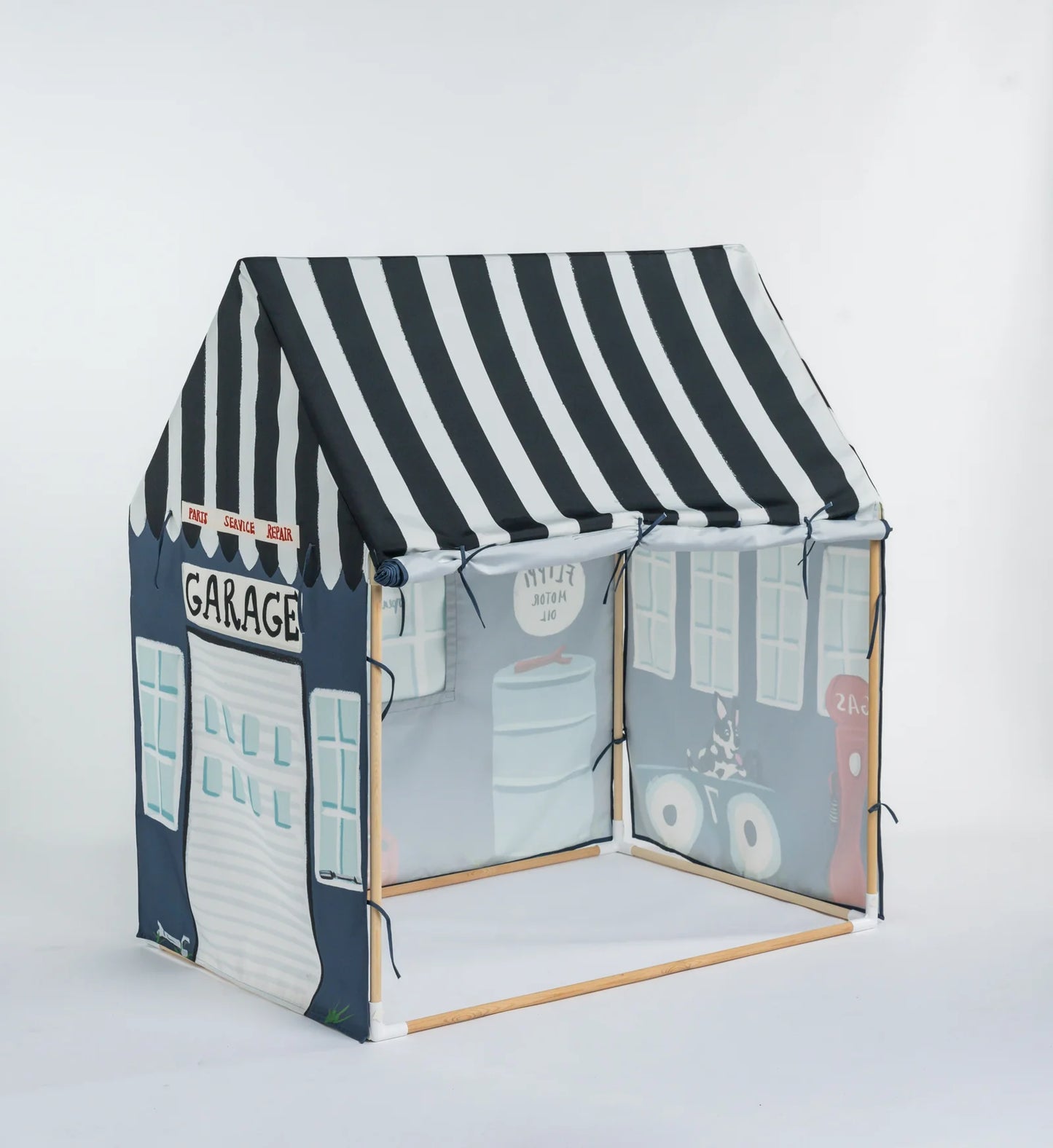 Flippi Mechanic Garage Play Tent with Frame & Cover | Mucky Wolf