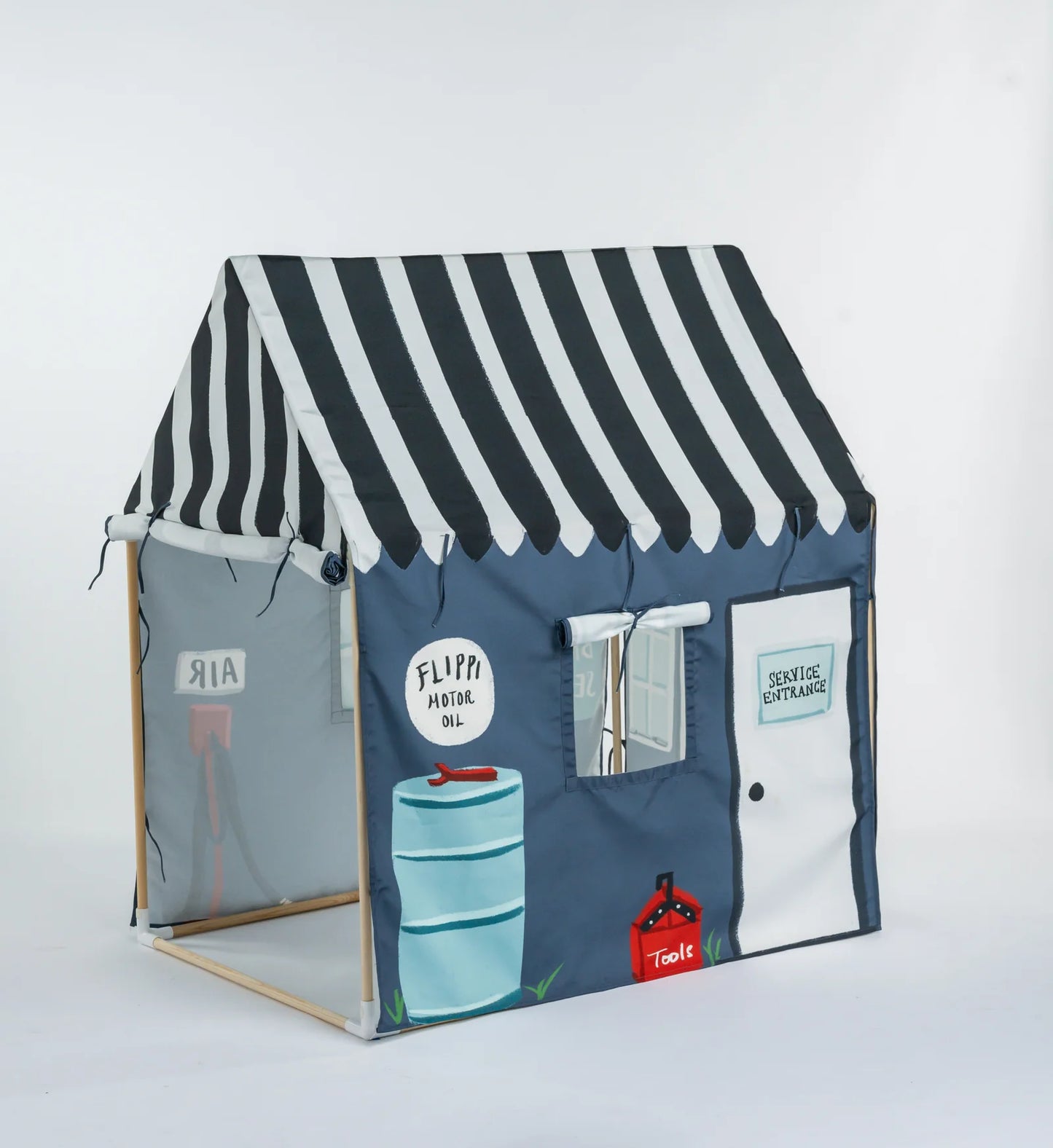 Flippi Mechanic Garage Play Tent with Frame & Cover | Mucky Wolf